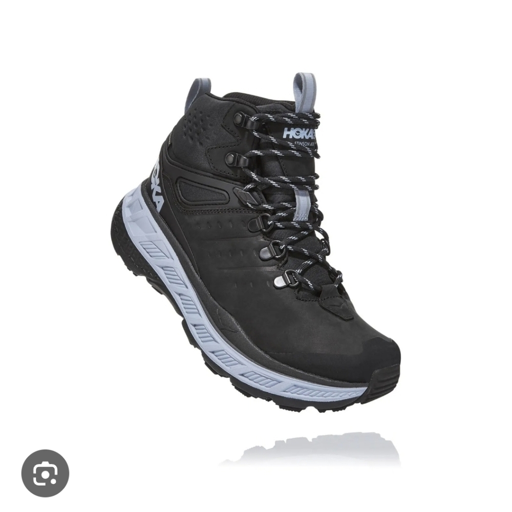 Hoka One Womans Stinson Mid Gore-tex Charcoal Boot 7